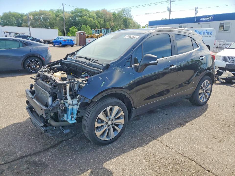 2019 Buick Encore VIN KL4CJASB6KB843703 COPART salvage auction — FRONT END, Mn - Cert Of Title-Salvage, sold $1,700 on 2026-07-09 (photo 1)