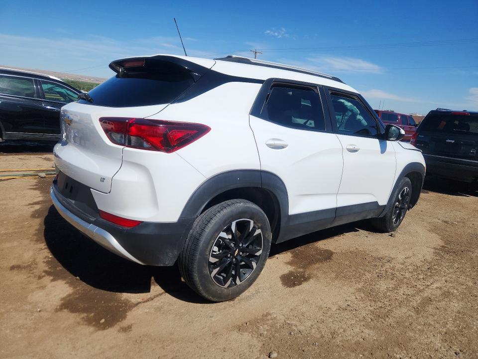 2022 Chevrolet Trailblazer VIN KL79MPSL2NB066943 COPART salvage auction — FRONT END, Nm - Cert Of Title-Salvage, sold $2,850 on 2026-07-16 (photo 3)