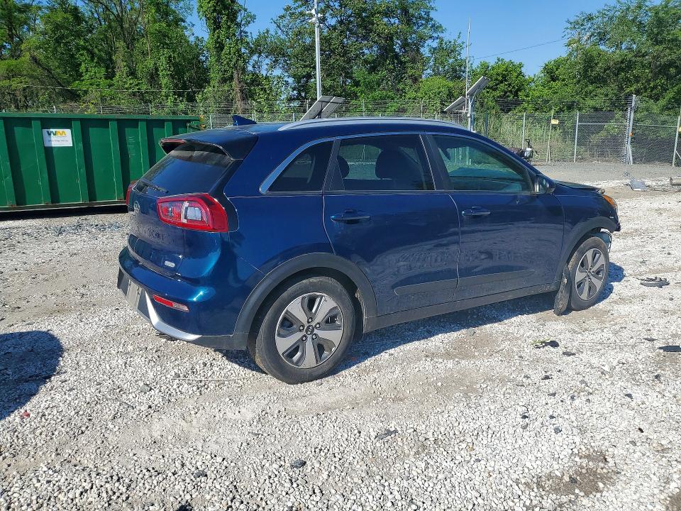 2019 Kia Niro VIN KNDCB3LC8K5261641 COPART salvage auction — FRONT END, Id - Salvage Certificate Of Title, sold $1,200 on 2026-07-16 (photo 3)