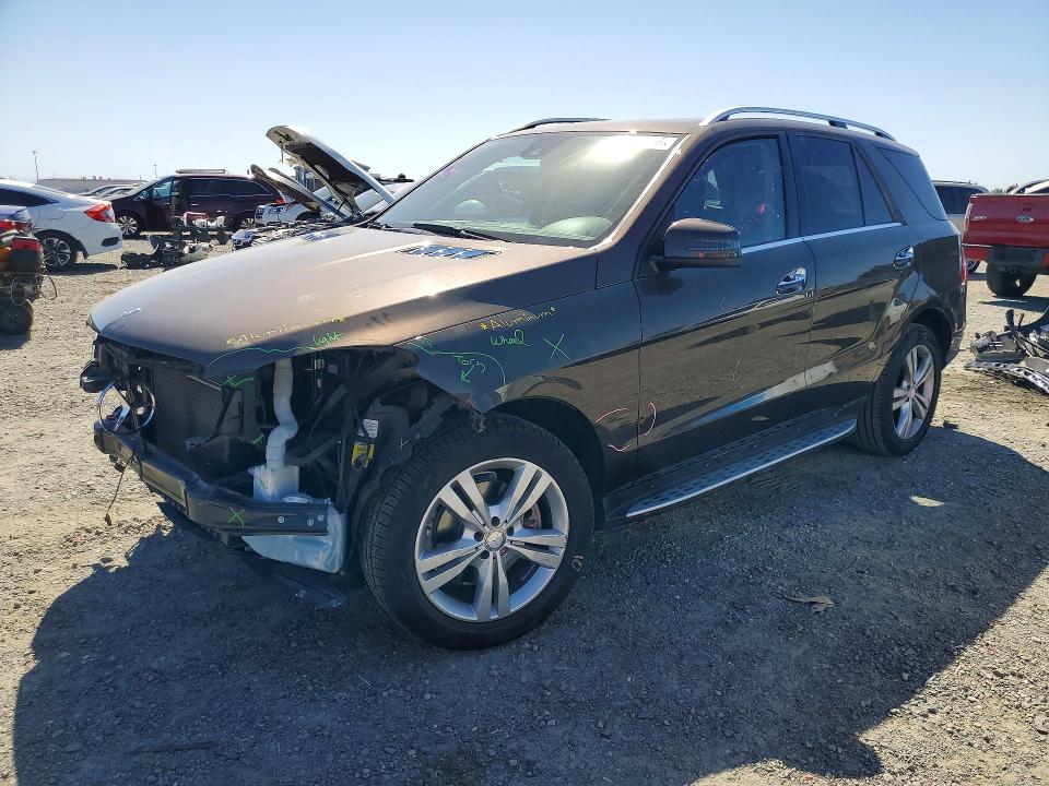 2014 Mercedes-benz VIN 4JGDA5JB2EA340372 COPART salvage auction — FRONT END, Id - Salvage Certificate Of Title, sold $5,400 on 2026-07-02 (photo 1)