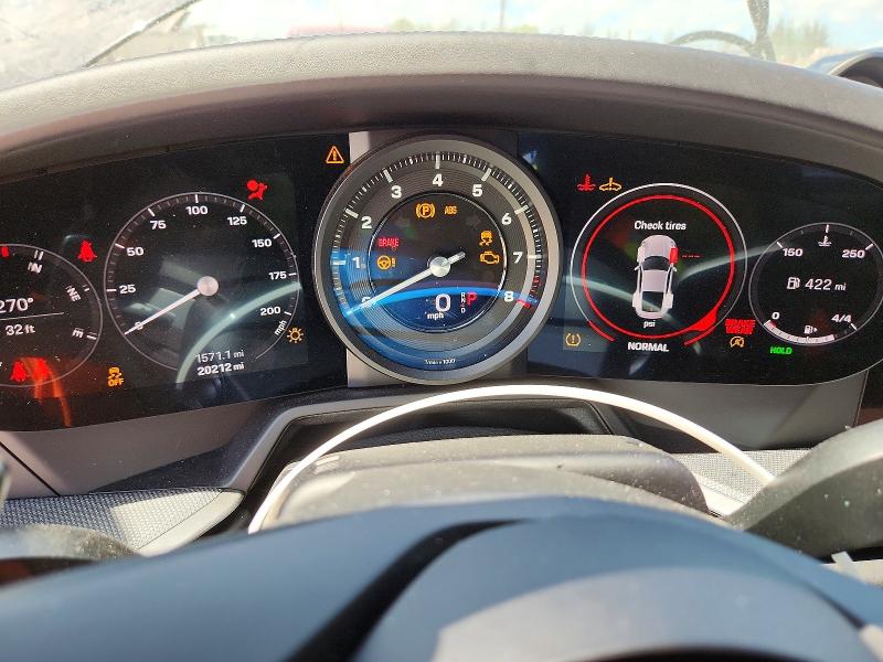2022 Porsche 911 VIN WP0AB2A94NS220776 COPART salvage auction — SIDE, Fl - Cert Of Title Slvg Rebuildable, sold $66,000 on 2026-07-09 (photo 9)