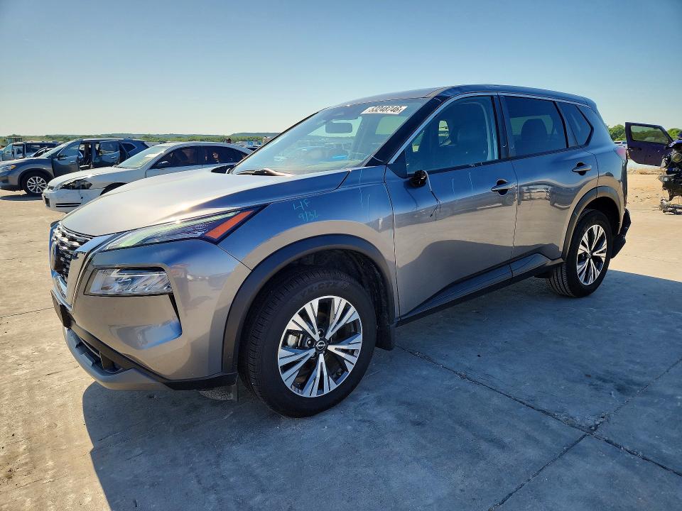 2023 Nissan Rogue VIN JN8BT3BA6PW411907 COPART salvage auction — ROOF, Tx - Certificate Of Title, sold $225 on 2026-07-09 (photo 1)