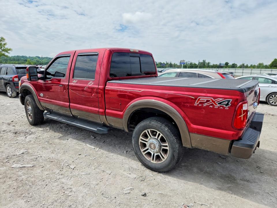 2016 Ford F250 VIN 1FT7W2BT1GEA26796 COPART salvage auction — HAIL, Il - Salvage Certificate, sold $15,900 on 2026-07-27 (photo 2)