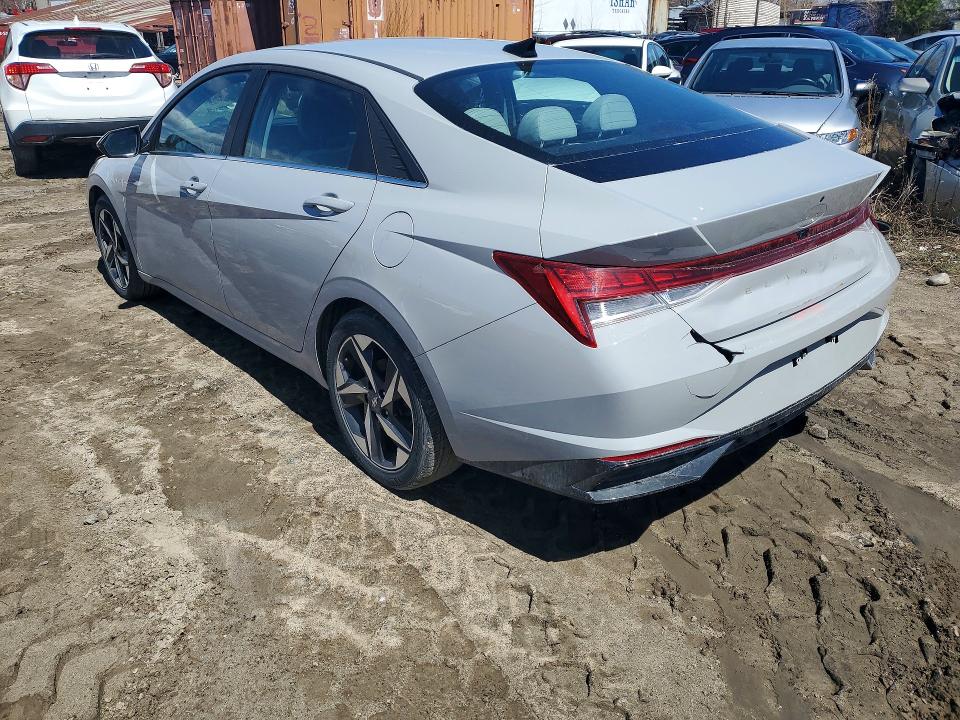 2023 Hyundai Elantra VIN KMHLN4AG7PU540283 COPART salvage auction — SIDE, ON - PERMIT NO BRAND - UNFIT, sold $7,400 on 2026-07-07 (photo 2)