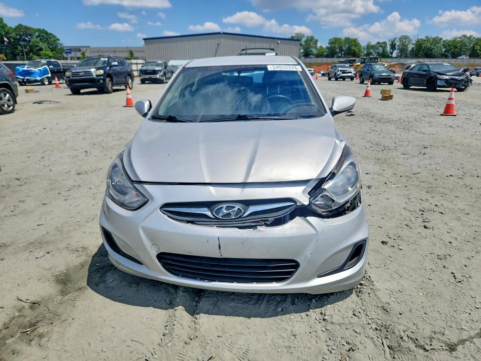 2013 Hyundai Accent VIN KMHCT5AE3DU109865 COPART salvage auction — FRONT END, Sc - Cert Of Title-Salvage, sold $750 on 2026-07-15 (photo 5)