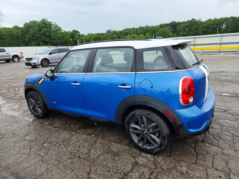 2013 Mini Cooper VIN WMWZC5C51DWP31460 COPART salvage auction — HAIL, Mo - Salvage Certificate Of Title, sold $575 on 2026-07-04 (photo 2)