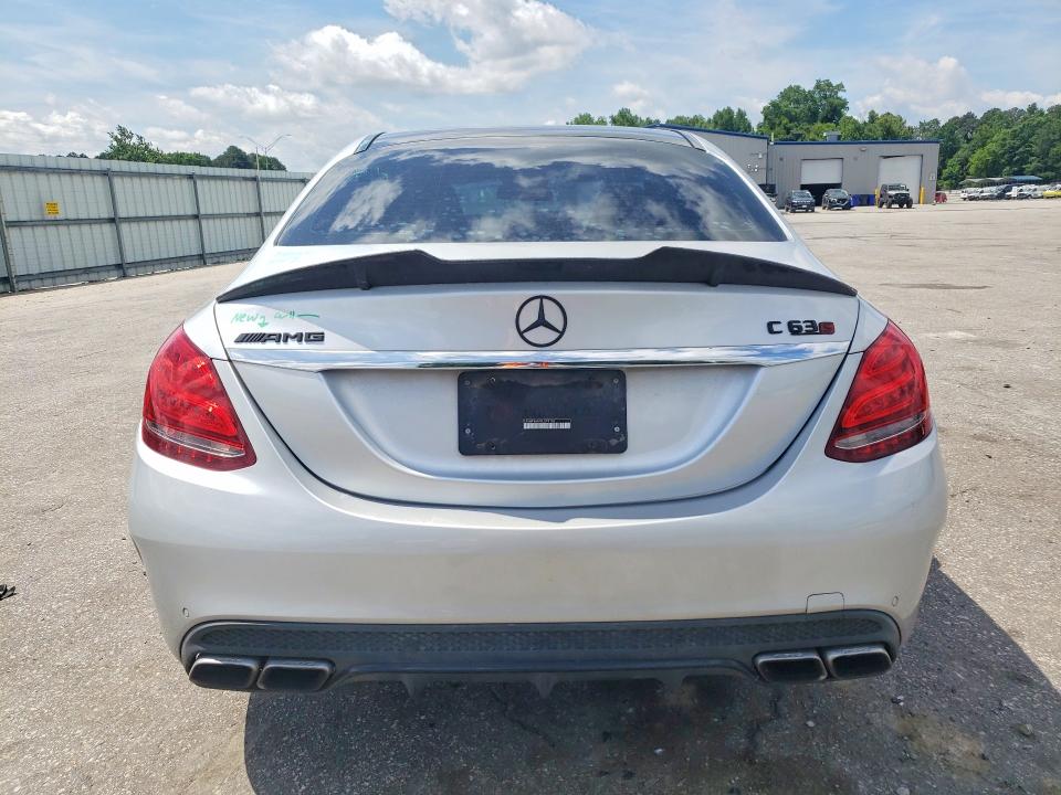 2015 Mercedes-benz C-klasse VIN 55SWF8HB1FU079118 COPART salvage auction — SIDE, Nc - Salvage Certificate Of Title, sold $12,200 on 2026-07-02 (photo 6)