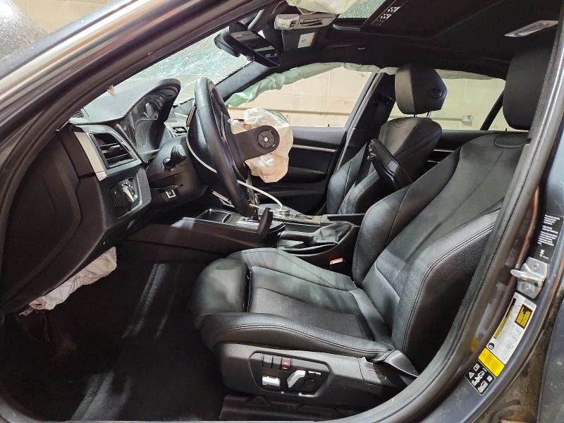 2018 BMW 3 series VIN WBA8D9C59JEM33319 COPART salvage auction — ALL OVER, Mn - Cert Of Title-Salvage, sold $250 on 2026-07-28 (photo 7)