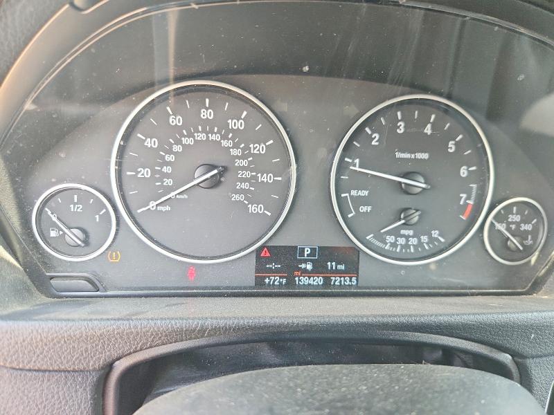 2014 BMW 3er VIN WBA3G7C54EKN37536 COPART salvage auction — REAR END, Ks - Cert Of Title-Salvage, sold $2,000 on 2026-07-20 (photo 9)