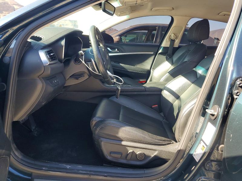 2023 Genesis G70 VIN KMTG34TA2PU123644 COPART salvage auction — FRONT END, NV - SALVAGE TITLE, sold $150 on 2026-07-27 (photo 7)