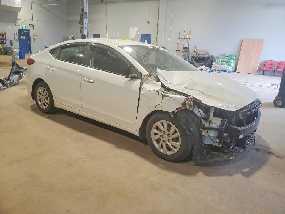 2017 Hyundai Elantra VIN 5NPD74LF3HH122113 COPART salvage auction — FRONT END, Pe - Salvage Title, sold $1,950 on 2026-07-09 (photo 4)