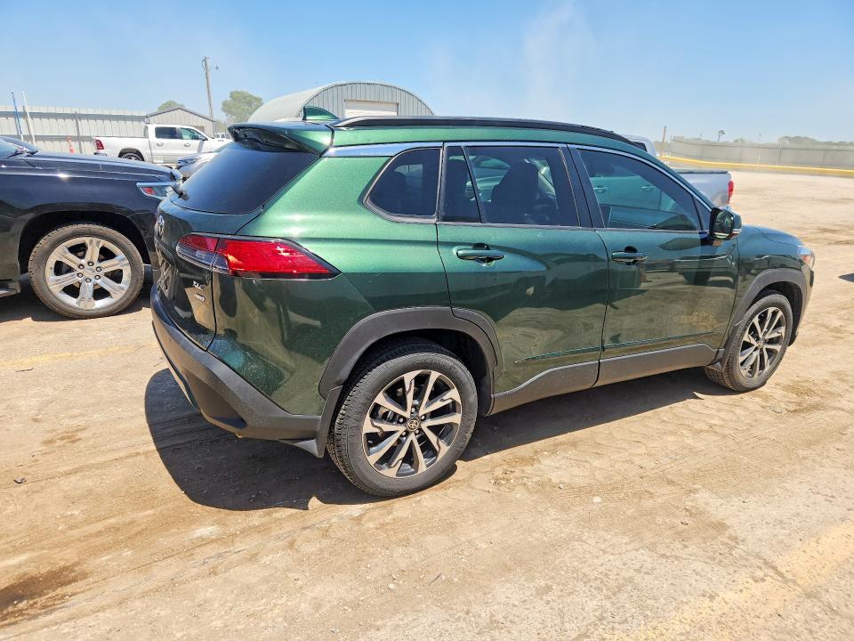 2022 Toyota VIN 7MUDAABG1NV007354 COPART salvage auction — HAIL, Ks - Cert Of Title-Salvage, sold $500 on 2026-07-29 (photo 3)