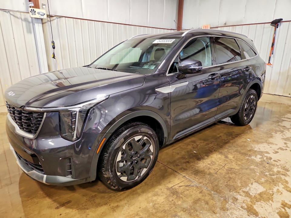 2025 Kia Sorento VIN 5XYRLDJC0SG389556 COPART salvage auction — SIDE, Pa - Certificate Of Salvage, sold $950 on 2026-07-21 (photo 1)
