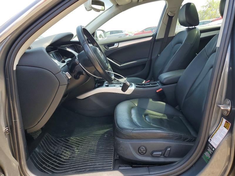 2012 Audi A4 VIN WAU4FCFL6CA105690 COPART salvage auction — REAR END, On - Permit Salvage, sold $875 on 2026-07-02 (photo 7)
