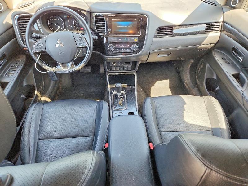 2018 Mitsubishi Outlander VIN JA4AZ3A38JZ015311 COPART salvage auction — REAR END, Or - Salvage Title Certificate, sold $3,550 on 2026-07-07 (photo 8)