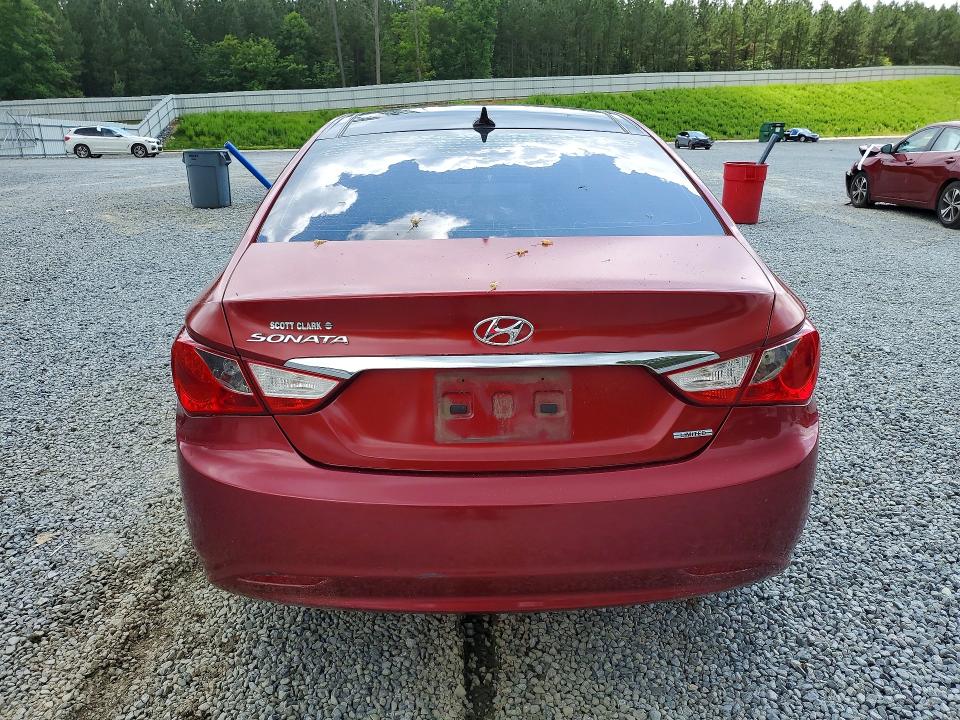 2012 Hyundai Sonata VIN 5NPEC4AC9CH373221 COPART salvage auction — SIDE, Sc - Cert Of Title-Salvage, sold $550 on 2026-07-16 (photo 6)