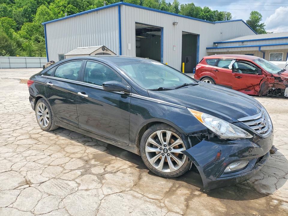 2013 Hyundai Sonata VIN 5NPEC4AC0DH808189 COPART salvage auction — FRONT END, Oh - Cert Of Title-Salvage, sold $225 on 2026-07-09 (photo 4)