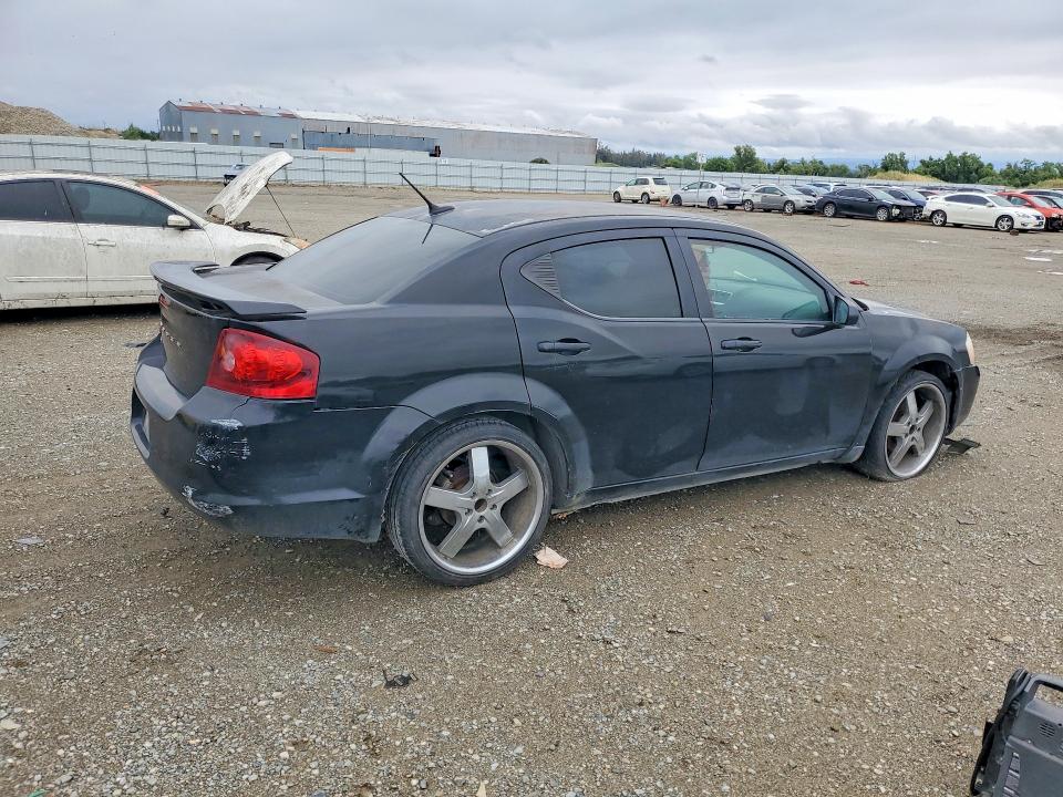 2013 Dodge Avenger VIN 1C3CDZAB8DN645398 COPART salvage auction — MECHANICAL, Ca - Dis/Dlr/Exp Only Clean Title, sold $50 on 2026-07-10 (photo 3)