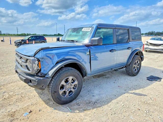 2024 Ford Bronco VIN 1FMDE7BH6RLB45615 COPART salvage auction — FRONT END, Tx - Salvage Vehicle Title, sold $18,200 on 2026-07-09 (photo 1)