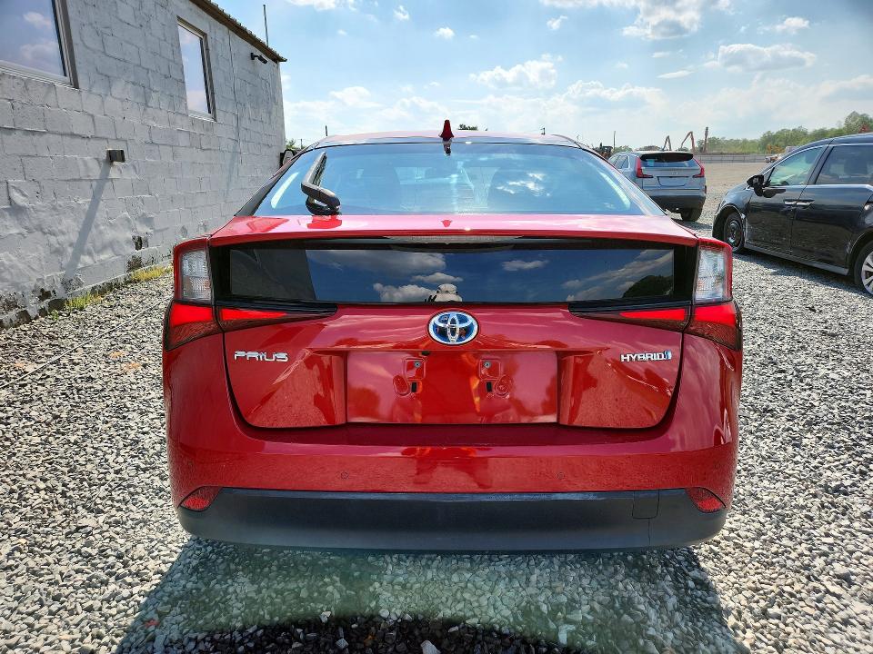 2022 Tvr Prius VIN JTDKAMFU4N3186297 COPART salvage auction — SIDE, Nj - Cert Of Title-Salvage, sold $6,700 on 2026-07-17 (photo 6)