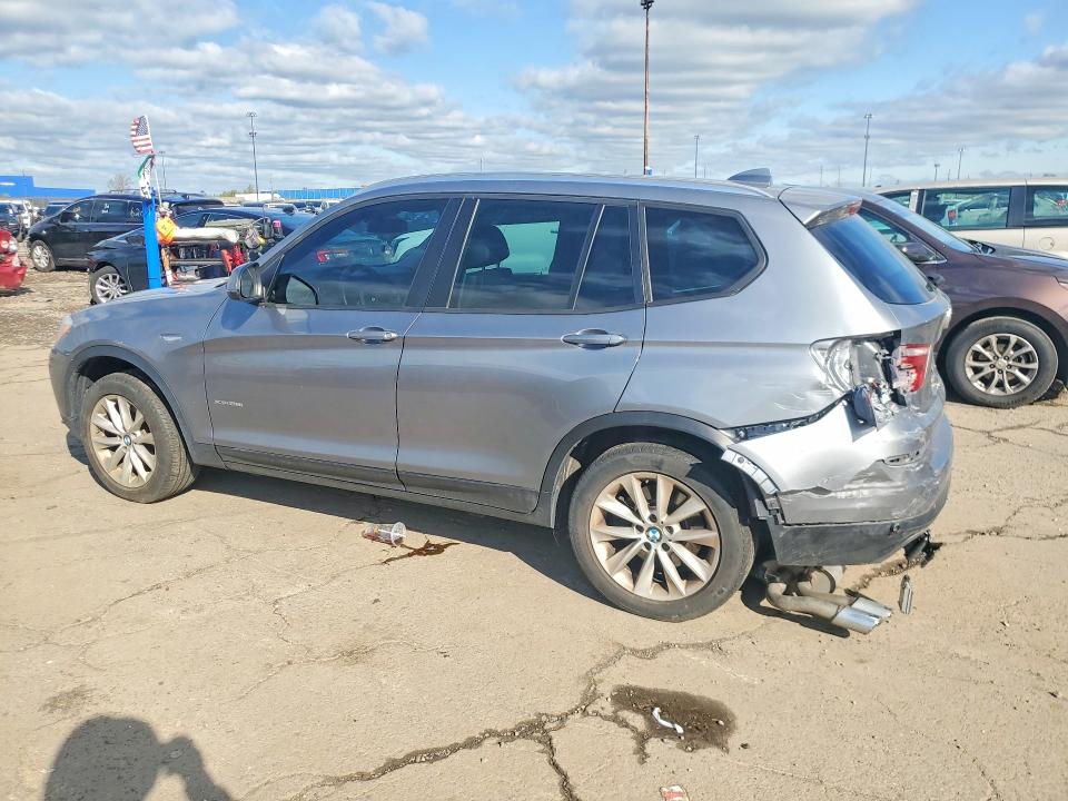 2017 BMW X3 VIN 5UXWX9C57H0T13381 COPART salvage auction — REAR END, Oh - Cert Of Title-Salvage, sold $4,100 on 2026-07-03 (photo 2)