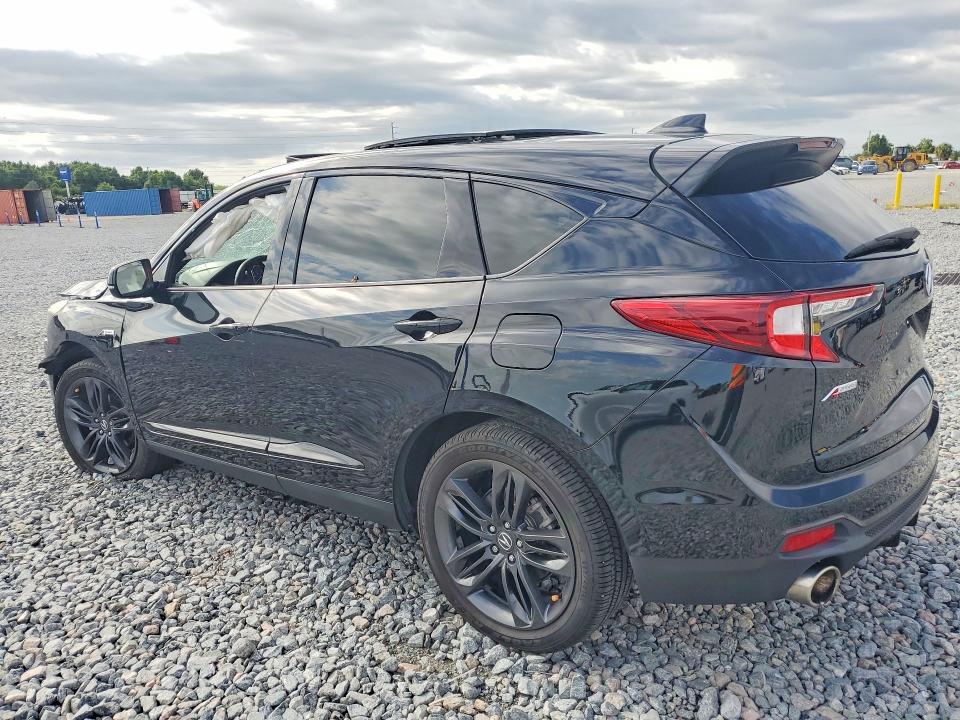 2023 Acura Rdx VIN 5J8TC1H67PL004589 COPART salvage auction — SIDE, Fl - Cert Of Title Slvg Rebuildable, sold $4,050 on 2026-07-02 (photo 2)