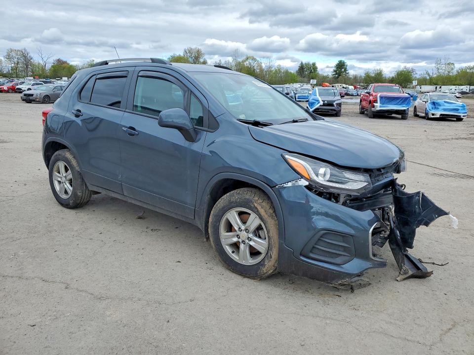2022 Chevrolet VIN KL7CJPSM4NB560826 COPART salvage auction — FRONT END, Ny - Mv-907A Salvage Certificate, sold $975 on 2026-07-09 (photo 4)