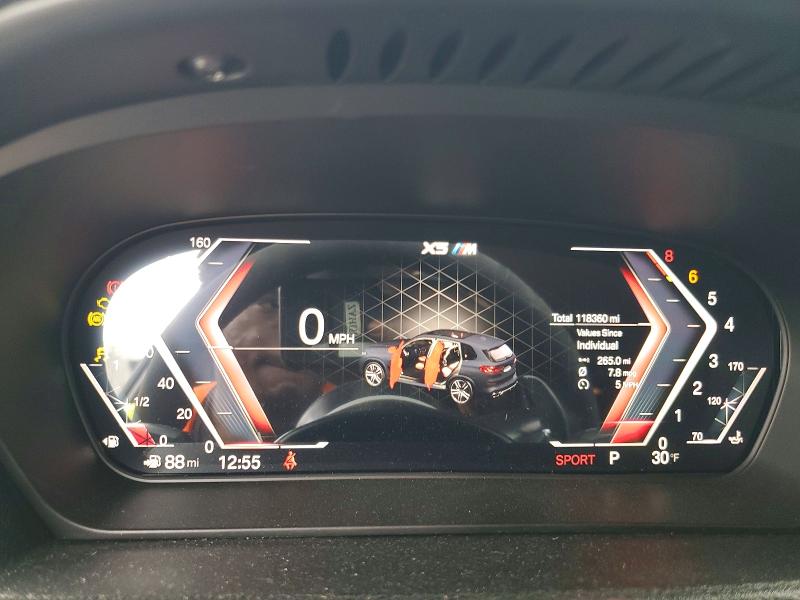 2012 BMW X5 VIN 5UXZV4C54CL991602 COPART salvage auction — REAR END, Pa - Certificate Of Salvage, sold $1,350 on 2026-07-24 (photo 9)