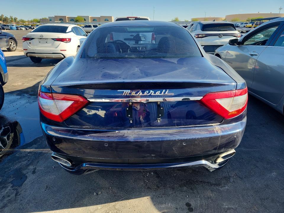 2009 Maserati Granturismo VIN ZAMHL45A990047989 COPART salvage auction — FRONT END, Nv - Certificate Of Title (P), sold $6,000 on 2026-07-08 (photo 6)