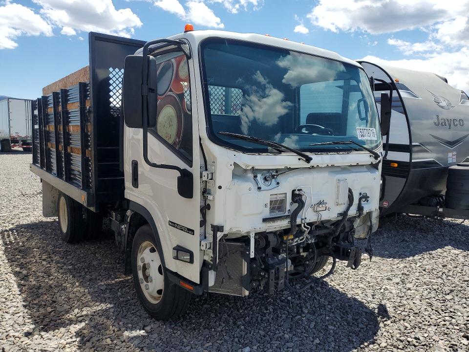 2019 Isuzu Npr VIN 54DC4W1BXKS814342 COPART salvage auction — FRONT END, Nv - Salvage Title, sold $3,750 on 2026-07-09 (photo 4)