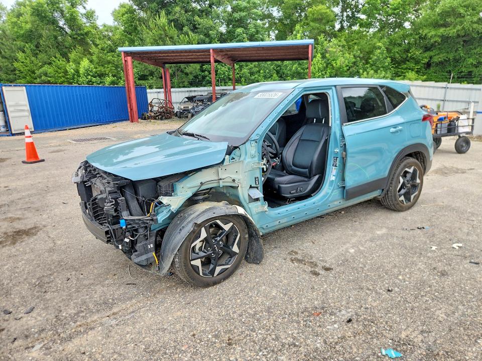2025 Kia Seltos VIN KNDER2AA0S7677591 COPART salvage auction — FRONT END, Fl - Cert Of Title Slvg Rebuildable, sold $7,300 on 2026-07-06 (photo 1)