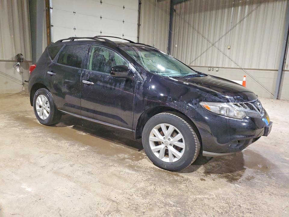 2012 Nissan Murano VIN JN8AZ1MW2CW206277 COPART salvage auction — NORMAL WEAR, Pa - Cert Of Title, sold $525 on 2026-07-04 (photo 4)