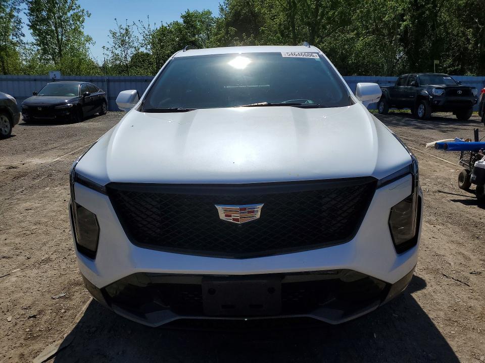 2024 Cadillac VIN 1GYFZFR45RF177043 COPART salvage auction — VANDALISM, On - Permit No Brand - Unfit, sold $16,950 on 2026-07-08 (photo 5)
