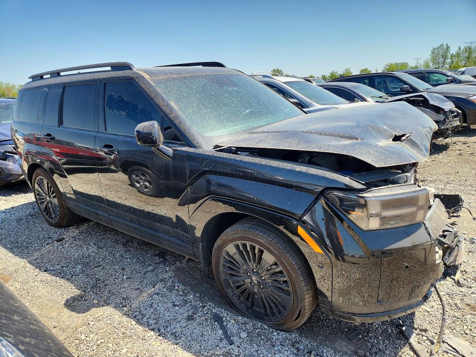 2025 Hyundai Santa fe VIN 5NMP5DG16SH046229 COPART salvage auction — FRONT END, Il - Salvage Certificate, sold $14,200 on 2026-07-09 (photo 4)