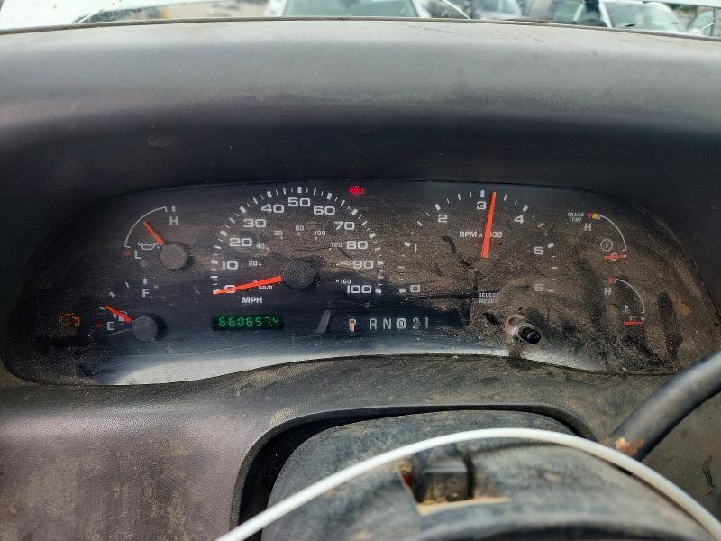 2003 Ford F250 VIN 1FTNF20L83EA89575 COPART salvage auction — FRONT END, Al - Cert Of Title-Salvage Title, sold $225 on 2026-07-09 (photo 9)