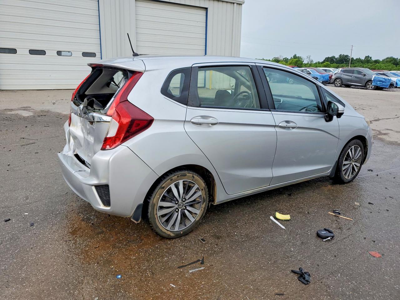 2016 Honda Fit VIN JHMGK5H77GX015442 COPART salvage auction — Rear End, AL - CERT OF TITLE-SALVAGE TITLE, sold $2,100 on 2026-07-09 (photo 3)