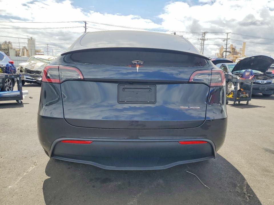 2024 Tesla Model y VIN 7SAYGDEF0RF059294 COPART salvage auction — FRONT END, Ca - Salvage Certificate, sold $12,000 on 2026-07-27 (photo 6)