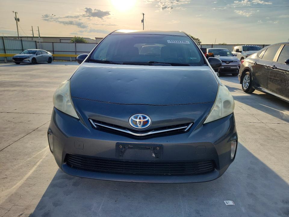 2012 Toyota Prius VIN JTDZN3EUXC3156507 COPART salvage auction — SIDE, Tx - Salvage Vehicle Title, sold $1,150 on 2026-07-07 (photo 5)