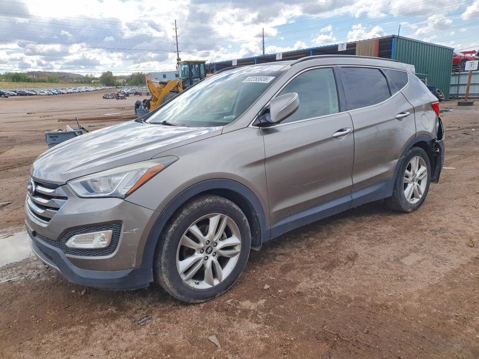 2014 Hyundai VIN 5XYZW3LA6EG132144 COPART salvage auction — REAR END, Co - Salvage Title, sold $1,800 on 2026-07-27 (photo 1)