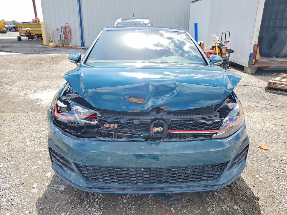 2019 Volkswagen Gti VIN 3VW6T7AUXKM001987 COPART salvage auction — FRONT END, Fl - Cert Of Title Slvg Rebuildable, sold $10,100 on 2026-07-06 (photo 5)