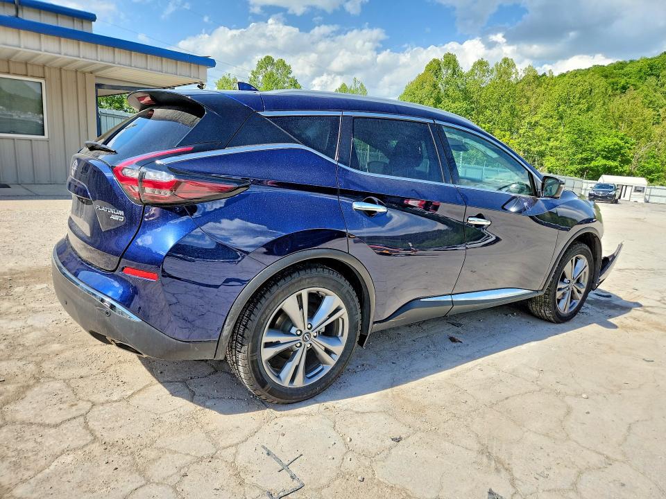 2024 Nissan Murano VIN 5N1AZ2DSXRC105640 COPART salvage auction — FRONT END, Oh - Cert Of Title-Salvage, sold $4,050 on 2026-07-02 (photo 3)