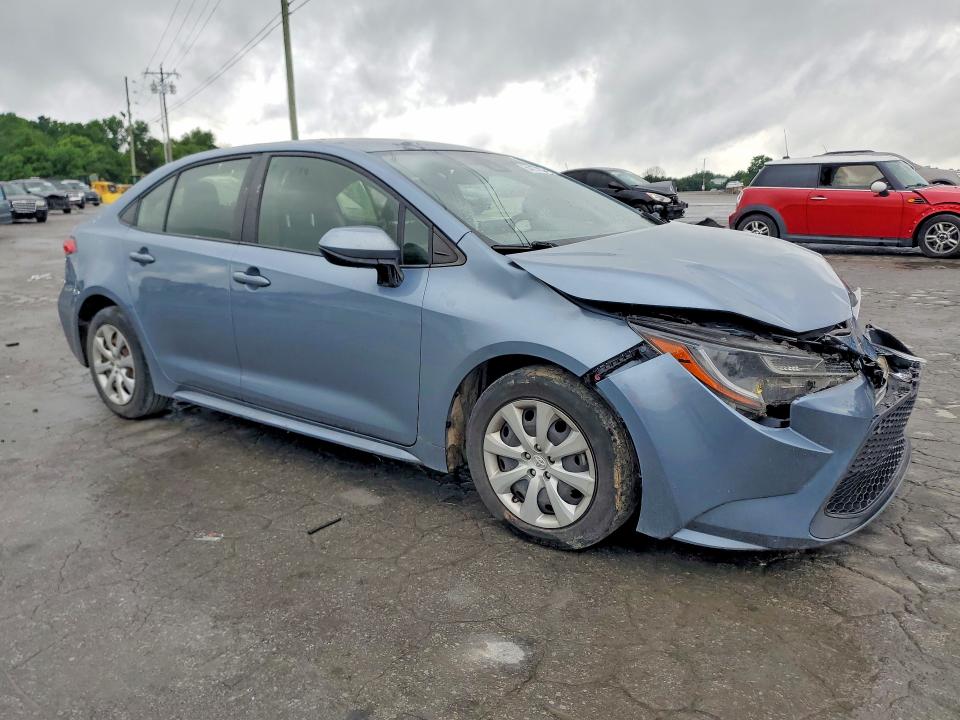 2020 Toyota Corolla VIN JTDEPRAE1LJ104611 COPART salvage auction — FRONT END, Tn - Salvage Certificate, sold $3,700 on 2026-07-15 (photo 4)