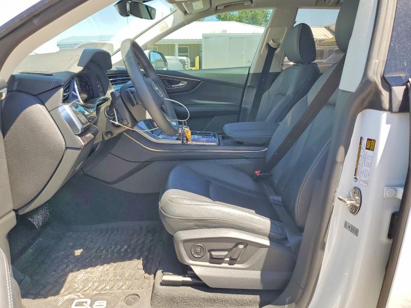 2023 Audi Q8 VIN WA1EVBF10PD016733 COPART salvage auction — FRONT END, Id - Salvage Certificate Of Title, sold $28,750 on 2026-07-27 (photo 7)