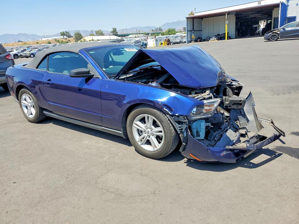 2011 Ford Mustang VIN 1ZVBP8EMXB5169136 COPART salvage auction — FRONT END, Ca - Salvage Certificate, sold $750 on 2026-07-09 (photo 4)