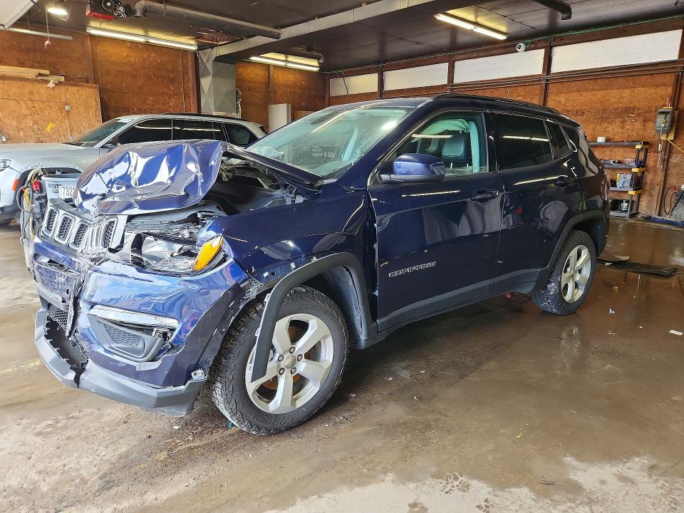2020 Jeep Compass VIN 3C4NJDBB3LT133299 — COPART salvage auction photo
