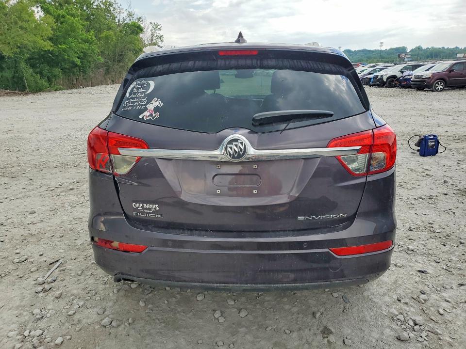 2018 Buick Envision VIN LRBFX1SA9JD008320 COPART salvage auction — FRONT END, Il - Salvage Certificate, sold $2,000 on 2026-07-15 (photo 6)