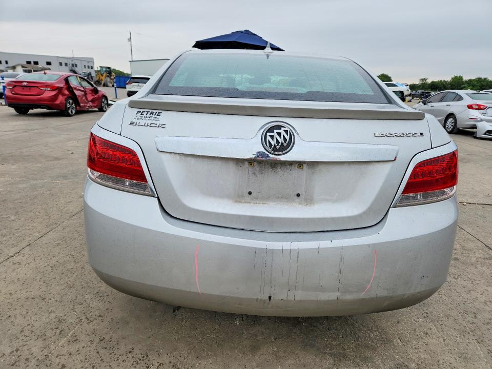 2011 Buick Lacrosse VIN 1G4GA5EC2BF215757 COPART salvage auction — FRONT END, Tx - Certificate Of Title, sold $525 on 2026-07-02 (photo 6)