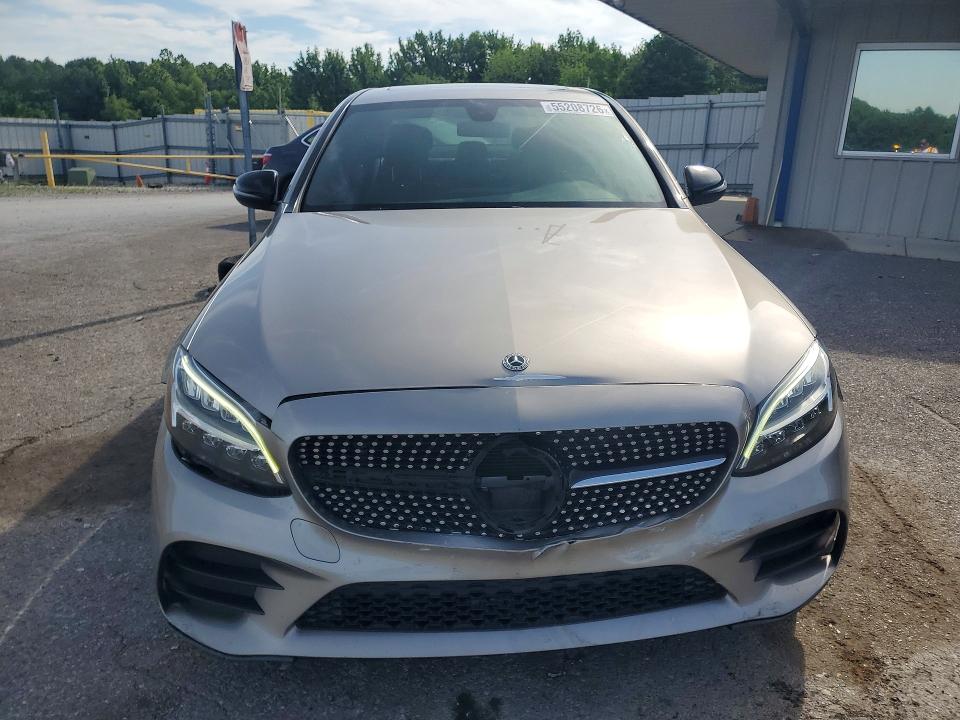 2019 Mercedes-benz C-klasse VIN WDDWF8DB4KR484620 COPART salvage auction — FRONT END, TN - SALVAGE CERTIFICATE, sold $8,500 on 2026-07-09 (photo 5)
