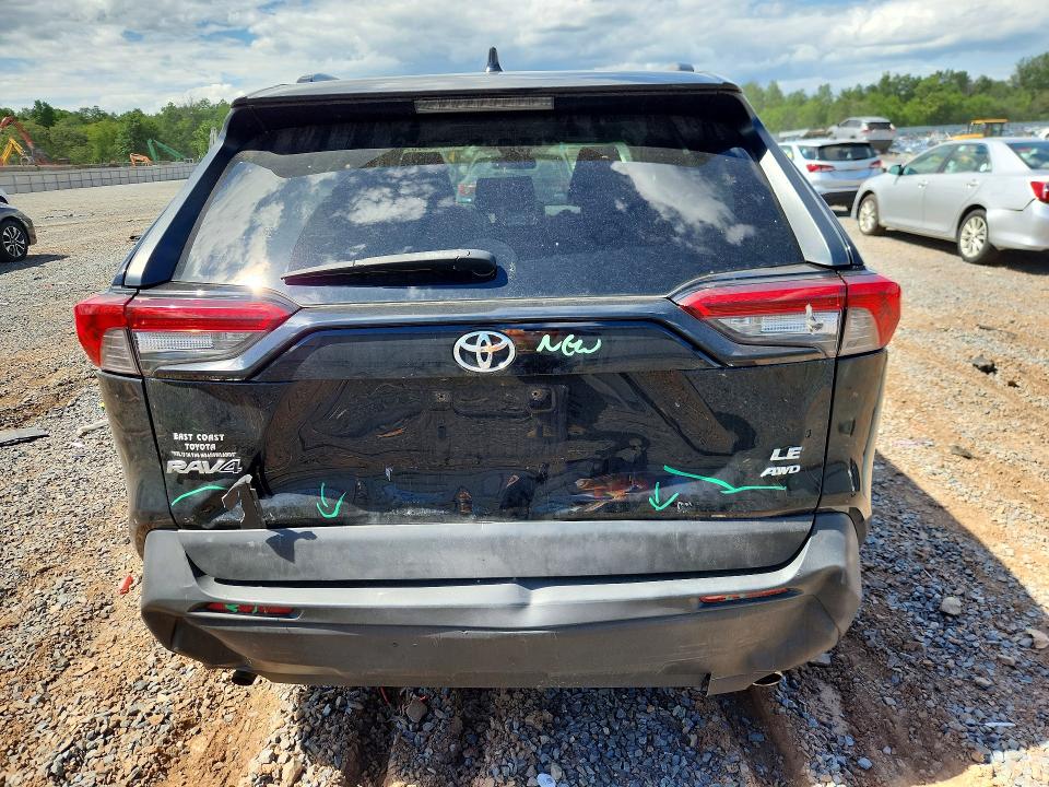 2019 Toyota Rav 4 VIN JTMF1RFV2KD515401 COPART salvage auction — FRONT END, ID - SALVAGE CERTIFICATE OF TITLE, sold $7,700 on 2026-07-31 (photo 6)