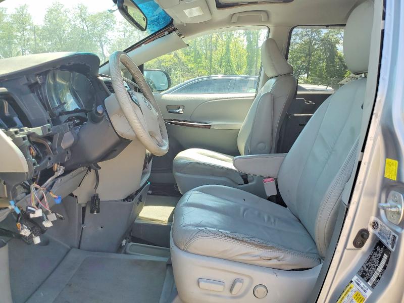 2011 Toyota Sienna VIN 5TDYK3DCXBS104773 COPART salvage auction — SIDE, Tx - Certificate Of Title, sold $3,050 on 2026-07-09 (photo 7)